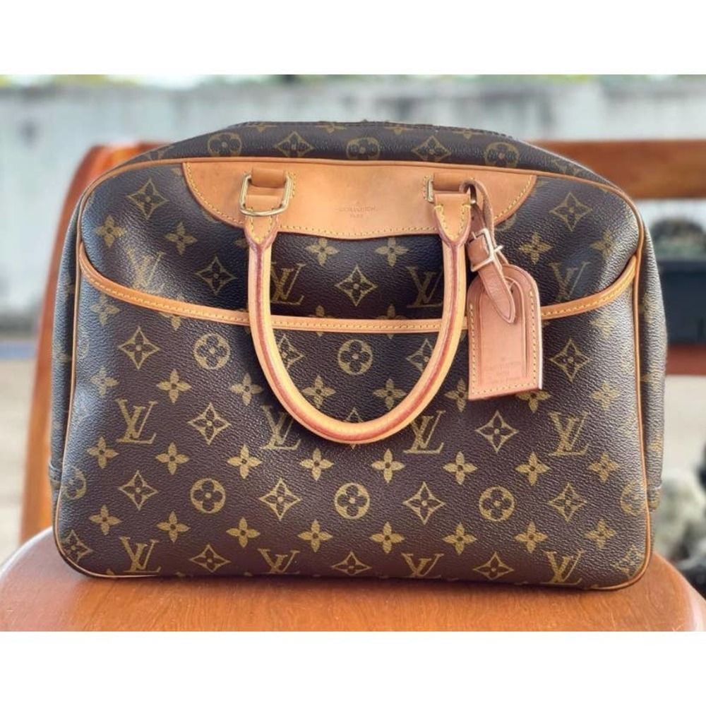 💖✨BEAUTIFUL✨💖 LV DEAUVILLE BOWLING HANDBAG PURSE MONOGRAM - Picture 5 of 16
